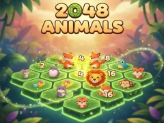 Игра 2048 Животные онлайн