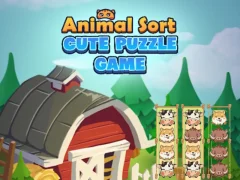 Игра Милая игра-головоломка Сортировка животных онлайн