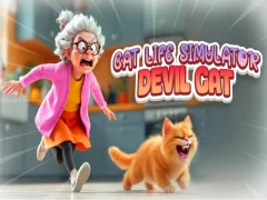 Игра Симулятор кошачьей жизни: Дьявольский кот онлайн