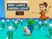 Игра Куриный жокей: Красный свет Зеленый свет онлайн Игра Куриный жокей: Красный свет Зеленый свет онлайн