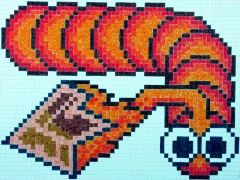 Игра Пиксельная змея онлайн