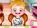 Игра Ребенок Хейзел учиться поведению во время принятия пищи онлайн
