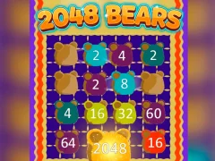 Игра 2048 Медведи онлайн