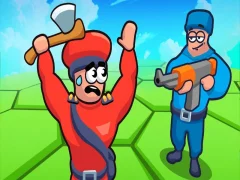 Игра Мир Гекса плиток: Красные против синих онлайн