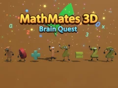 Игра Математические друзья 3D: умный квест онлайн