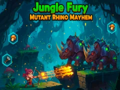 Игра Ярость джунглей: Мутант Носорог Хаос онлайн
