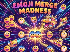 Игра Emoji Merge Madness онлайн