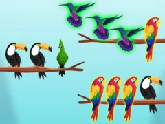 Игра Проблемы сортировки птиц онлайн Игра Проблемы сортировки птиц онлайн