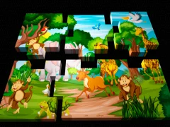 Игра 3D Пазлы онлайн Игра 3D Пазлы онлайн