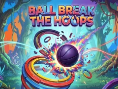Игра Ball Break The Hoops онлайн