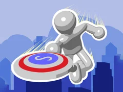 Игра Мистер Диск: Удар рогатки онлайн