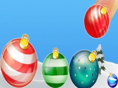 Игра Головоломка: Объединяем Новогодние шары! онлайн