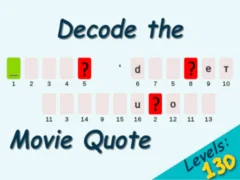 Игра Расшифровка цитаты из фильма онлайн