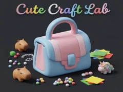 Игра Cute Craft Lab онлайн