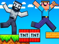 Игра Нуб: Трюки паркура онлайн