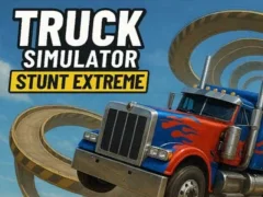 Игра Симулятор грузовика: Экстремальный трюк онлайн