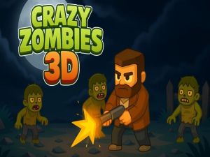 Игра Безумные зомби 3D онлайн