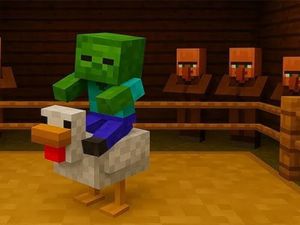 Игра Куриный наездник: найти лавовых кур онлайн