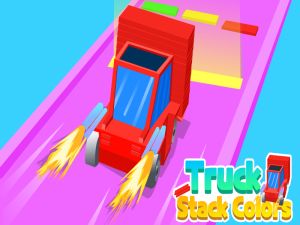 Игра Стек цветного грузовика онлайн