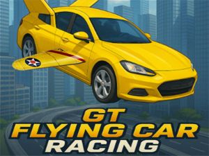 Игра Гонки на летающих автомобилях онлайн