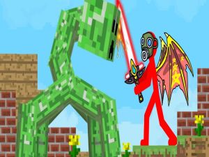 Игра Стикмен: Битвы с мегабоссами! онлайн