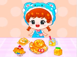 Игра Девушка: Трансляция мукбанга онлайн