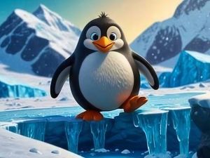 Игра Скольжение пингвинов: Монетная лихорадка онлайн