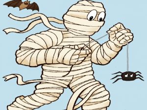 Игра Книжка раскраска: Мумия онлайн