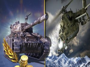 Игра Стратегия войны. Танки и вертолеты. онлайн
