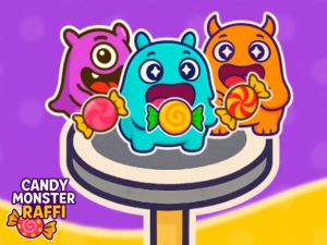 Игра Раффи Конфетный монстр онлайн