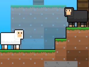 Игра Небесные блоки: Милая овечка онлайн