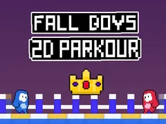 Игра Падающие парни 2D Паркур онлайн