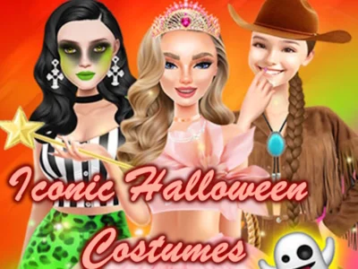 Игра Культовые костюмы на Хэллоуин онлайн