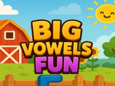 Игра Большие весёлые гласные онлайн