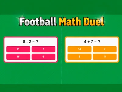 Игра Футбол: Математическая дуэль онлайн