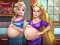 Игра Лучшие подруги: Счастливые беременные принцессы онлайн