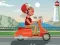 Игра Городские скутеры: Раскраска онлайн