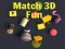 Игра Матч 3D Весело онлайн