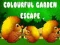 Игра Красочный побег из сада онлайн