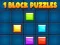 Игра 1 блочная головоломка онлайн