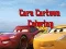 Игра Мультяшные автомобили раскраска онлайн