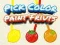 Игра Выбрать цвет Раскрасить фрукты онлайн