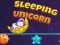 Игра Спящий единорог онлайн