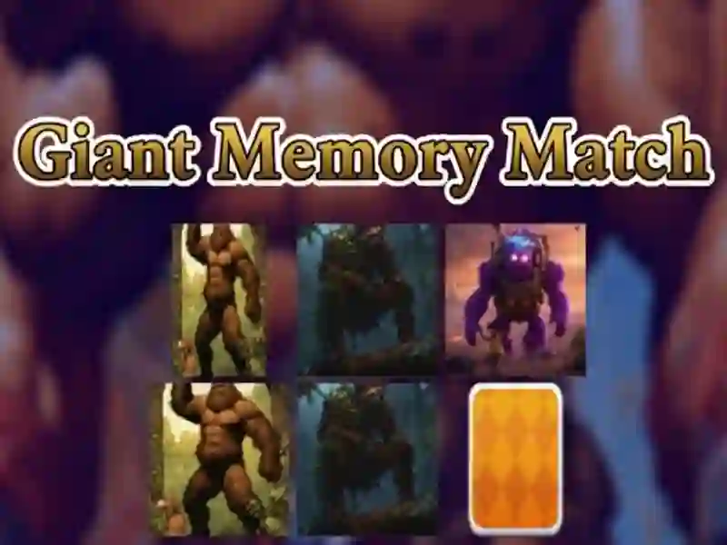 Игра Гигант: Матч памяти онлайн