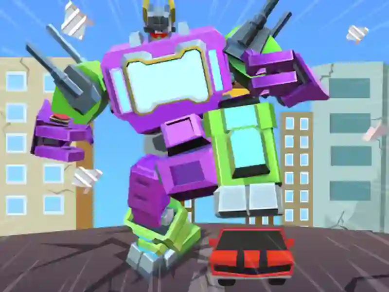 Игра Супер робот онлайн