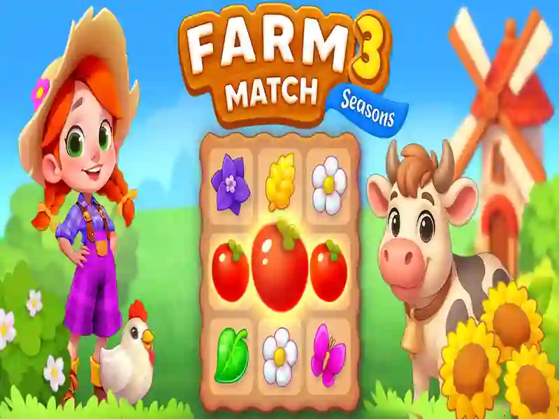 Игра Фермерский матч: Сезон 3 онлайн Игра Фермерский матч: Сезон 3 онлайн
