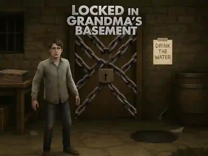 Игра Запертый в подвале у бабушки онлайн