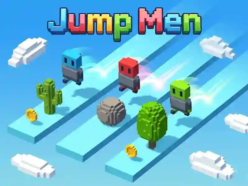 Игра Jump men онлайн