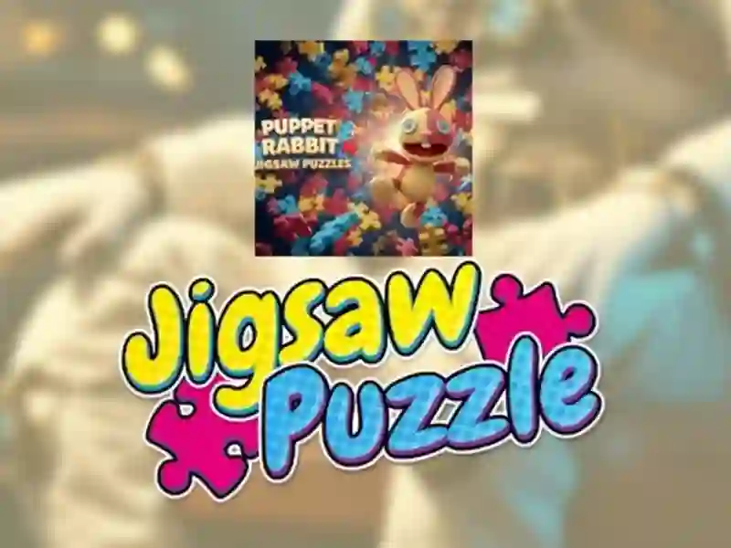 Игра Пазл: Кролик марионетка онлайн Игра Пазл: Кролик марионетка онлайн