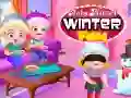 Игра Детские зимние забавы Хейзел онлайн